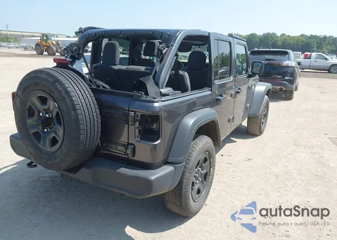 2024 Jeep Wrangler 4-Door Sport 4X4 from USA, damaged, VIN 1C4PJXDN6RW352018